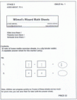 Wilmot's Maths Sheets 0 age 4