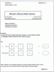 Wilmot's Maths Sheets 3a age 12+