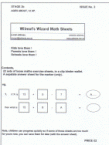 Wilmot's Maths Sheets 3b age 12+