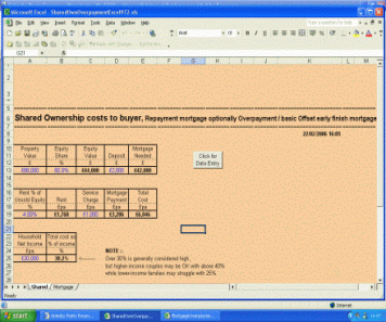 Shared Ownership Cost Calculator